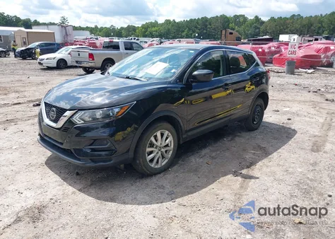 2021 Nissan Rogue Sport S Fwd Xtronic Cvt из США, поврежденный, VIN JN1BJ1AV9MW560420